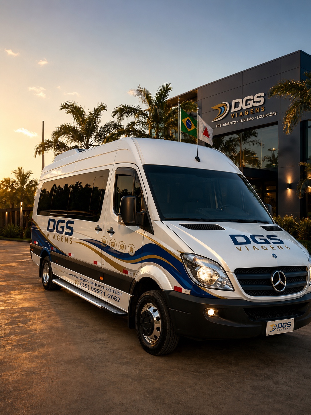 Sprinter 515 personalizada da DGS Viagens